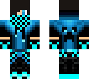 Cool Blue Mask Boy