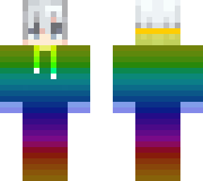 White Hair Rainbow Guy